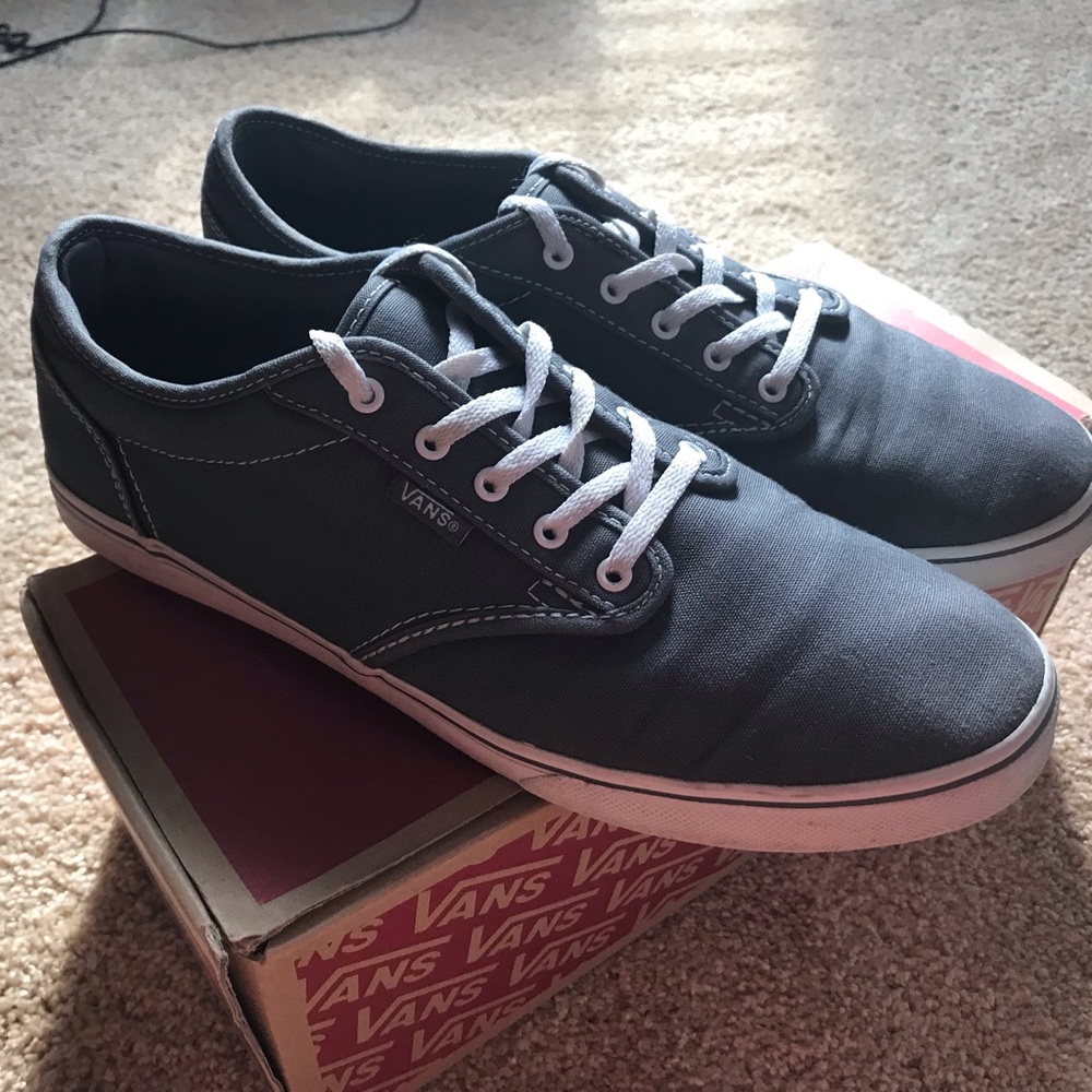 Grey Vans 🌪